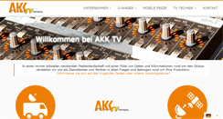 Desktop Screenshot of akk-tv.com