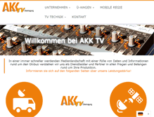 Tablet Screenshot of akk-tv.com